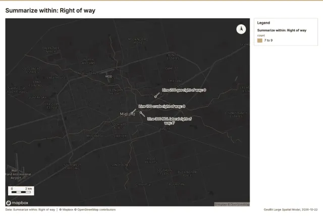 Summarize within: Right of way