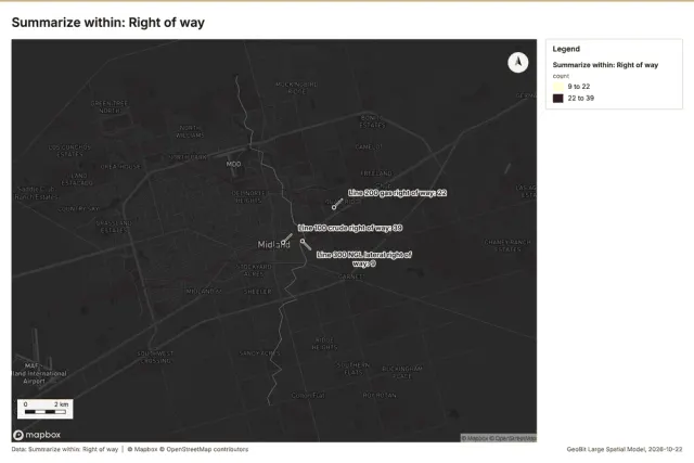 Summarize within: Right of way