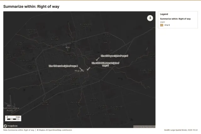 Summarize within: Right of way