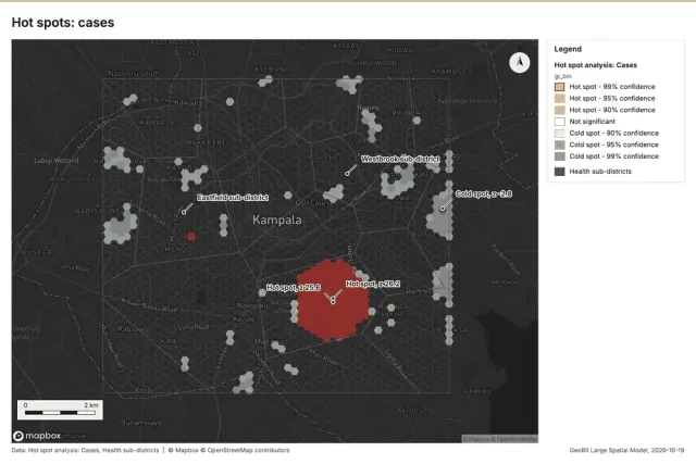 Hot spots: cases