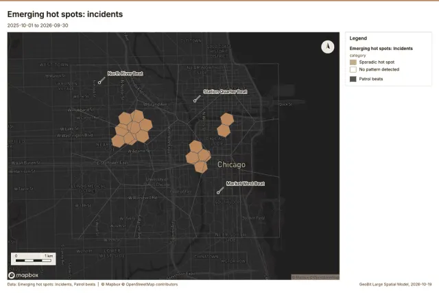Emerging hot spots: incidents