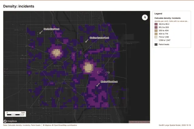 Density: incidents