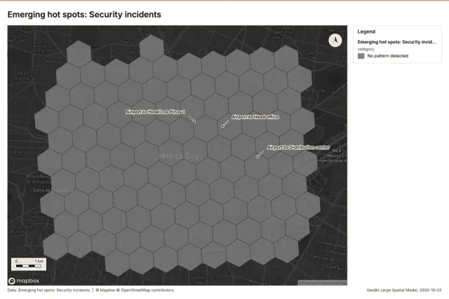 Emerging hot spots: Security incidents