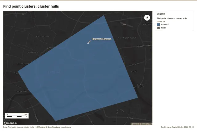 Find point clusters: cluster hulls