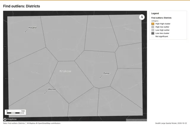 Find outliers: Districts