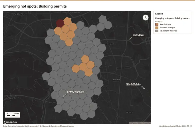 Emerging hot spots: Building permits